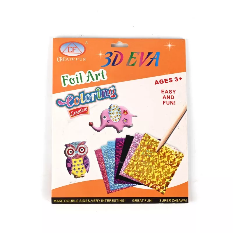 3D EVA fóliaművészeti játék