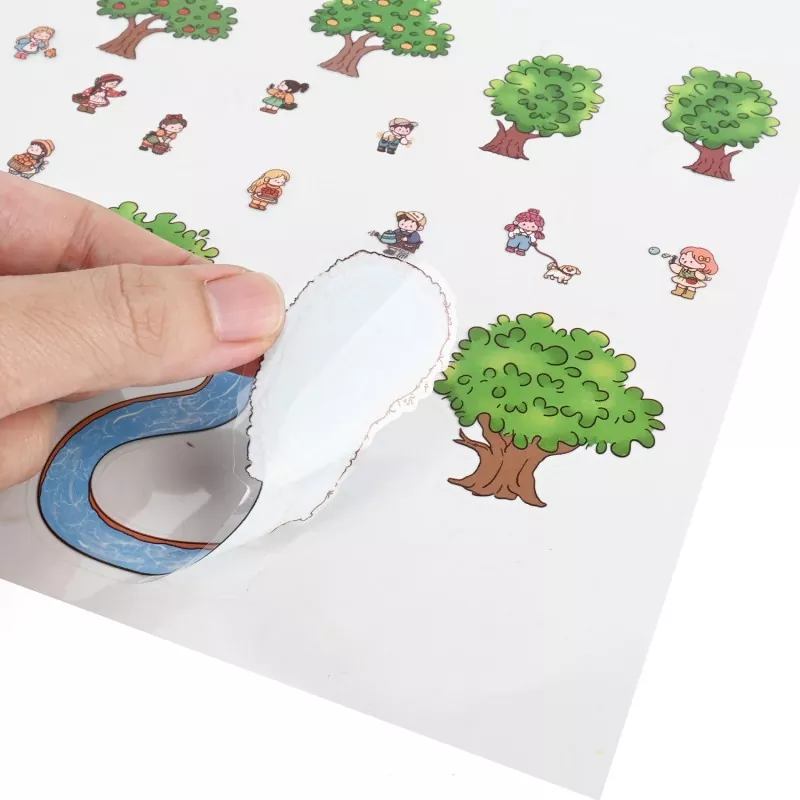 Colorful Scene Sticker